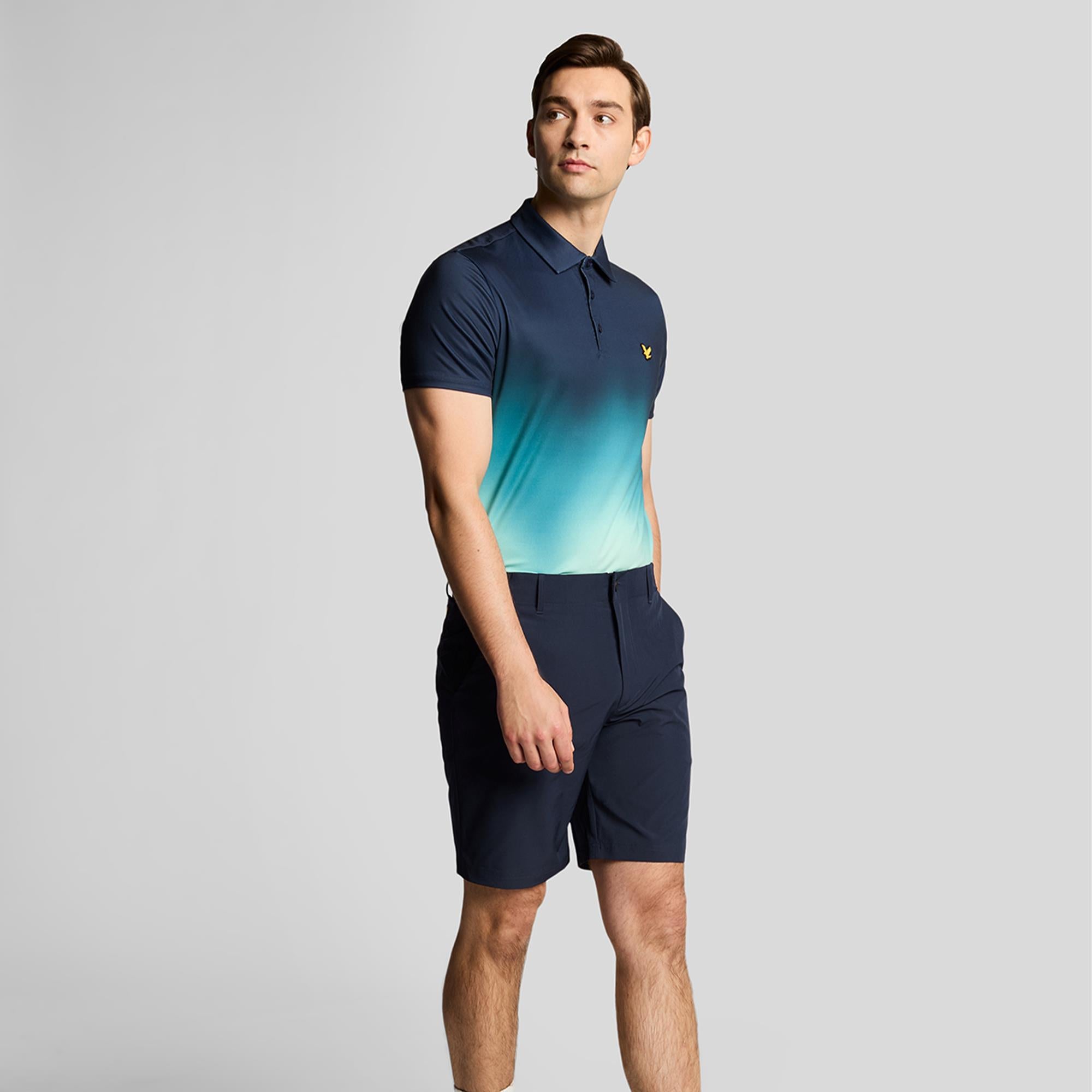 Lyle & Scott 5 Pocket Mens Golf Short Dark Navy